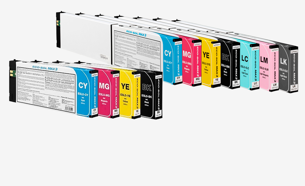 Roland Eco Solvent ESL5 series (200ml og 500ml)