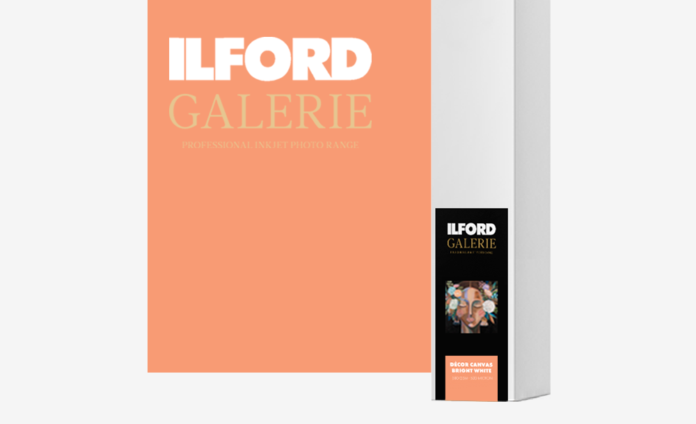 ILFORD GALERIE Décor Canvas Bright White 380gsm