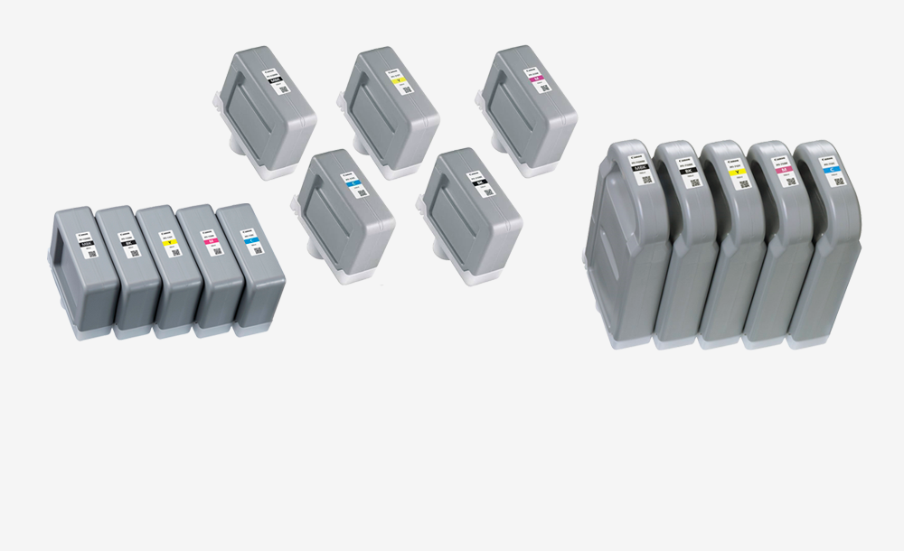 Canon blæk for TX-2100/TX-3100/TX-4100/TX-3000/TX-4000 (PFI-110, PFI-310, PFI-710)