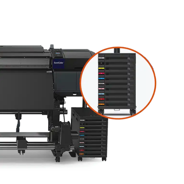 Epson SureColor SC-S80600L - lysgte banner og skilte produktion med 1,5 l. blkposer!