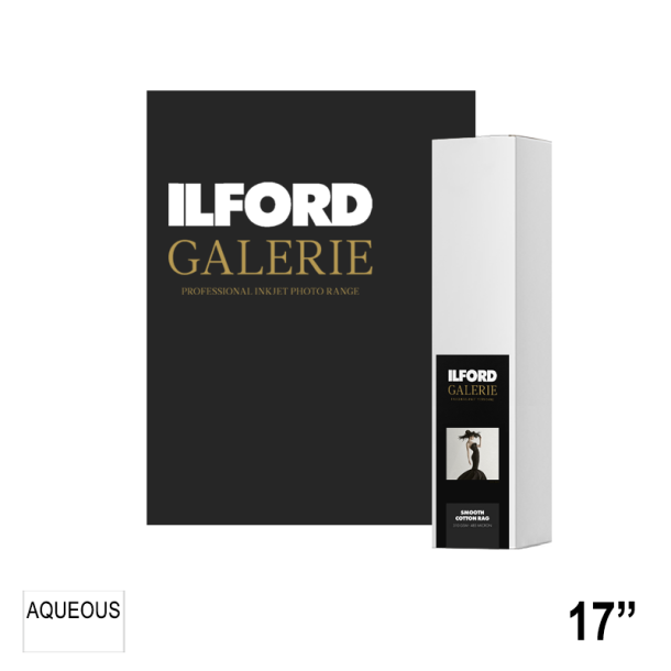 ILFORD GALERIE Smooth Cotton Rag 310gsm (GPSC) 17" - 43,2cm x 15m GA6962432016