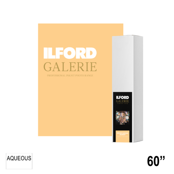 ILFORD GALERIE Decor Canvas Glossy 400gsm (GDCG) 60" - 1524mm x 15m GA6666152016