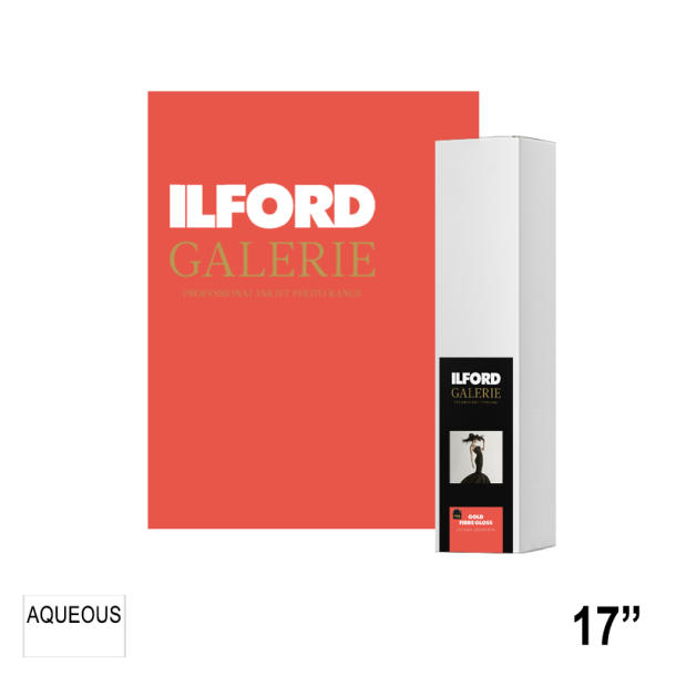 ILFORD GALERIE Gold Fibre Gloss 310gsm (GPGFG) 17" - 43,2cm x 15m GA6961432015