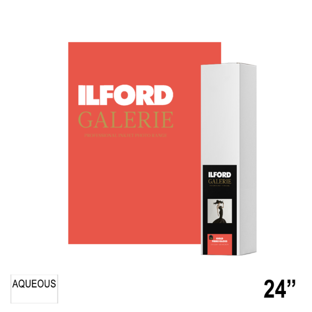 ILFORD GALERIE Gold Fibre Gloss 310gsm (GPGFG) 24" - 61cm x 15m GA6961610015