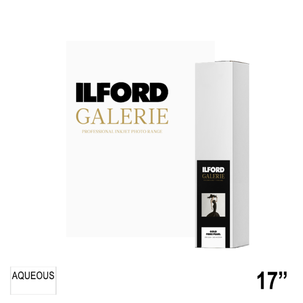 ILFORD GALERIE Gold Fibre Pearl 290gsm (GGFP14) 17" - 43,2cm x 15m GA6975432016