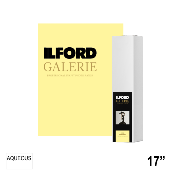 ILFORD GALERIE Gold Fibre Rag 270gsm (GGFR) 17" - 43,2cm x 15m GA6662432016