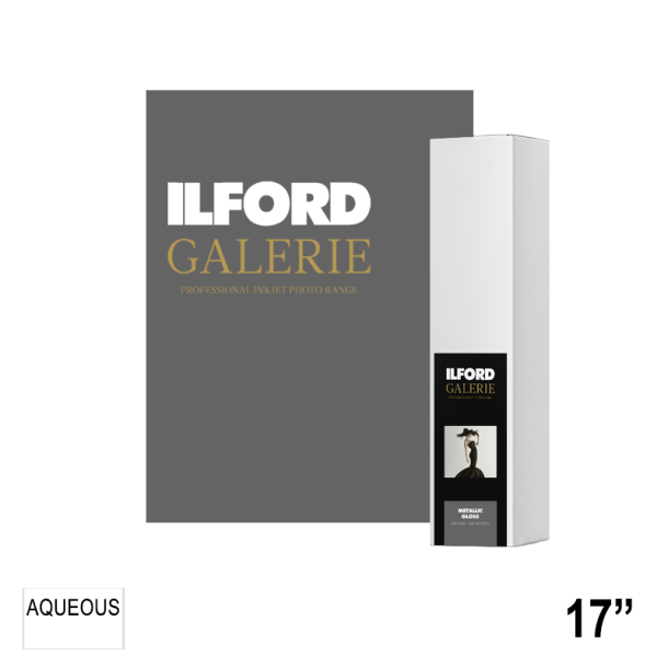 ILFORD GALERIE Metallic Gloss 260gsm (GPMG) 17" - 43,2cm x 30m GA6852432031