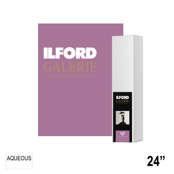 ILFORD GALERIE Raster Silk 290gsm (GPRP) 24" - 61cm x 15,2m GA6909610016