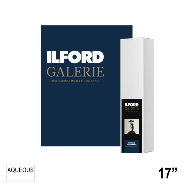 ILFORD GALERIE Textured Cotton Rag 310gsm (GPTC) 17" - 43,2cm x 15m GA6963432016