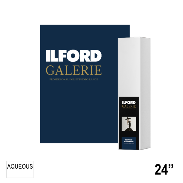 ILFORD GALERIE Textured Cotton Rag 310gsm (GPTC) 24" - 61cm x 15m GA6963610016