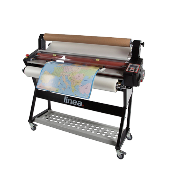 Linea DH-1100 Heat Roll Laminator inkl. customized Feed Table