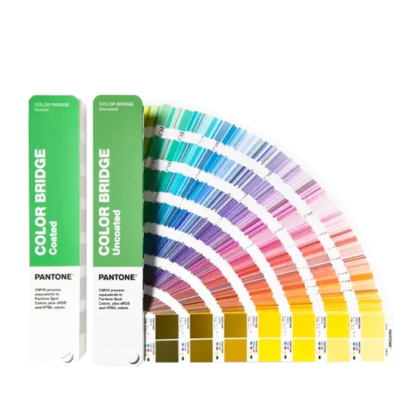 Pantone (PMS) Color Bridge Guide Set Coated+Uncoated st 2 vifter Pantone C+U og nrmeste CMYK/CP+UP 2390 farver (GP6102B)