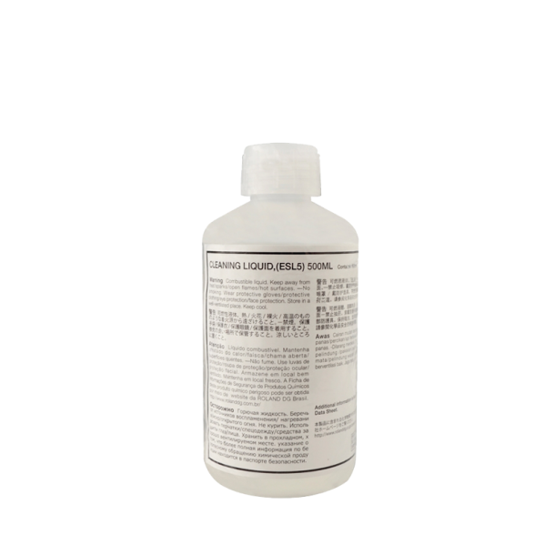 Roland Eco-Sol MAX ESL5 Cleaning Liquid (500ml bottle)