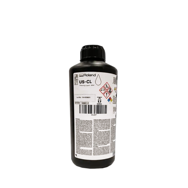 Roland UV Flatbed Ink Bottle Cleaning Liquid, 1000ml INKU-US-1000-CL