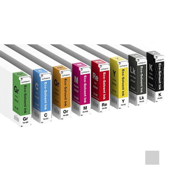 Roland Eco-Sol Ink Cartridge Light Black, 500ml