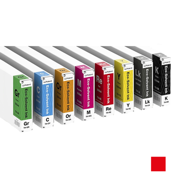 Roland Eco-Sol Ink Cartridge Red, 500ml
