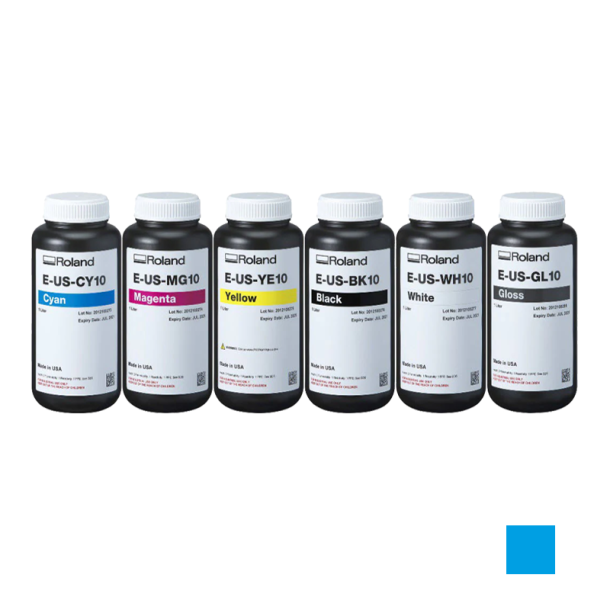 Roland Ink Bottle Cyan 1l. E-US-CY10