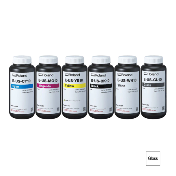 Roland Ink Bottle Gloss 1l. E-US-GL10