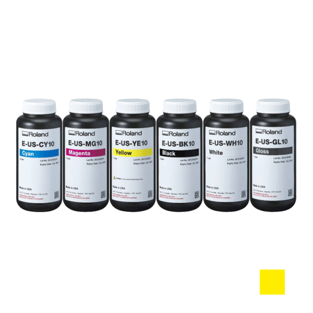 Roland Ink BottleYellow 1l. E-US-YE10