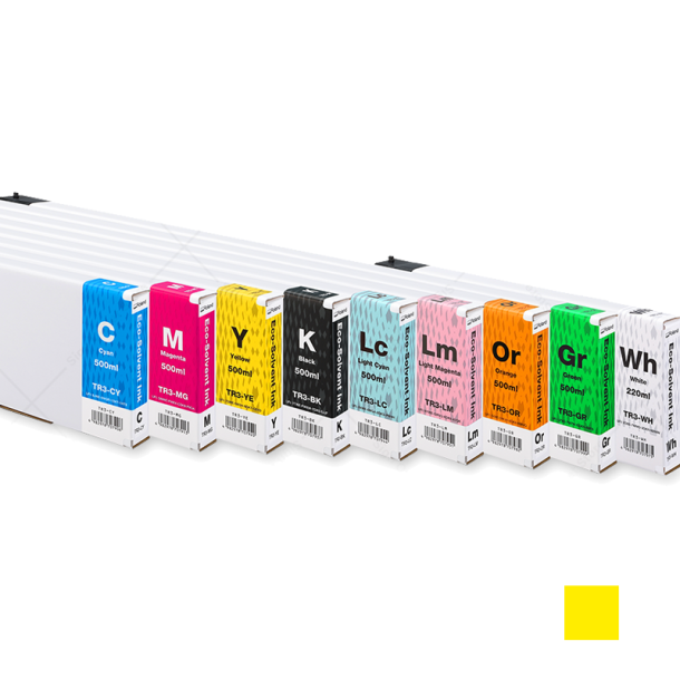Roland TrueVIS TR3 Ink Cartridge Yellow, 500ml TR3-YE