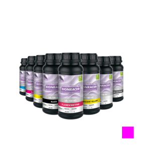 SIGNRACER SR-100 HD UV Ink 1000 ml  Fluorescent Pink FP