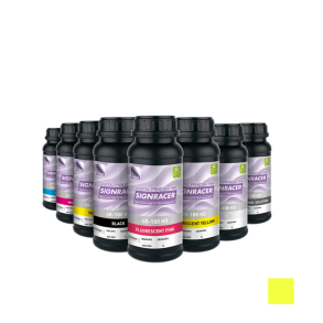 SIGNRACER SR-100 HD UV Ink 1000 ml  Fluorescent Yellow  FY