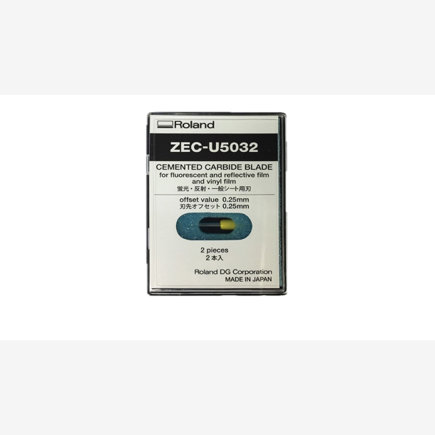 Roland Cutting blade, long lasting, 55�/0.25, 2pcs ZEC-U5032
