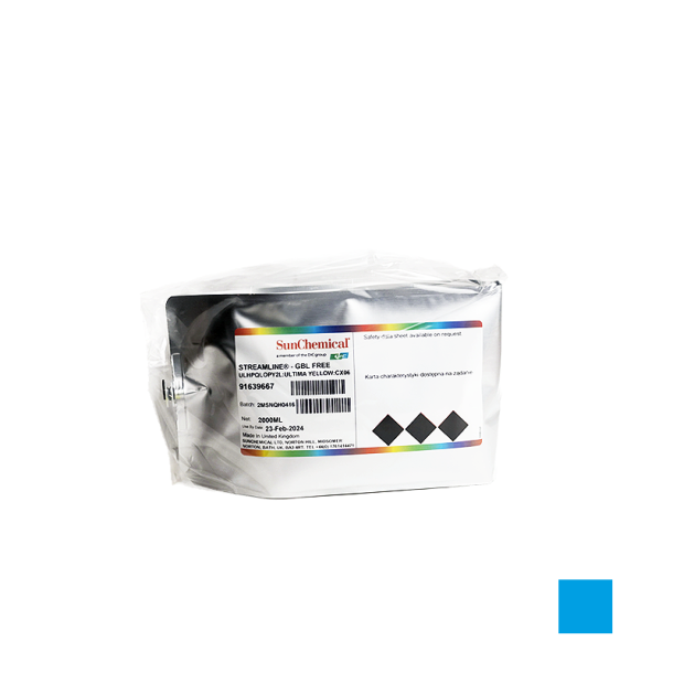 Streamline Ultima Cyan 2 L pouch