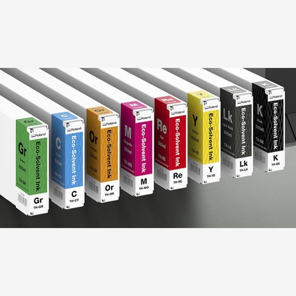 Roland Eco-Sol Ink Cartridge Red, 500ml