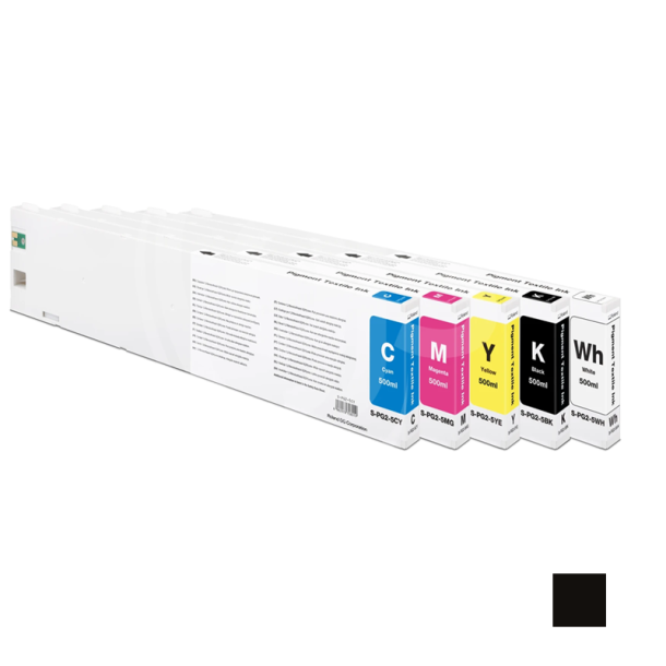 Roland Pigment 500ml Black Ink for TY-300 S-PG2-5BK