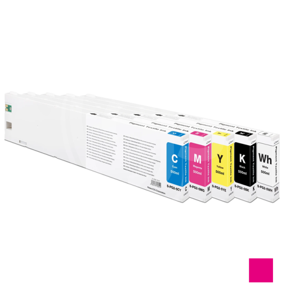 Roland Pigment 500ml Magenta Ink for TY-300 S-PG2-5MG