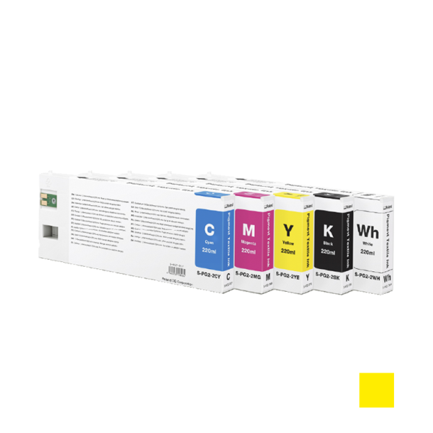 Roland Pigment 220ml Yellow Ink for TY-300 S-PG2-2YE