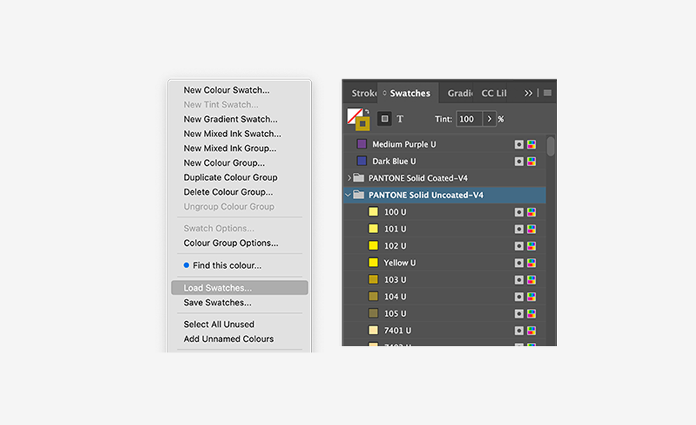 Mangler du Pantone bibliotekerne i Adobe CC?