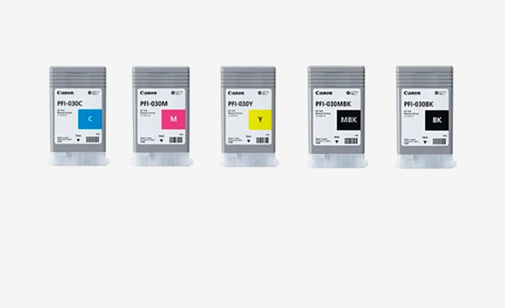 Canon blæk for TA-20 og TA-30 (PFI-030/PFI-031)