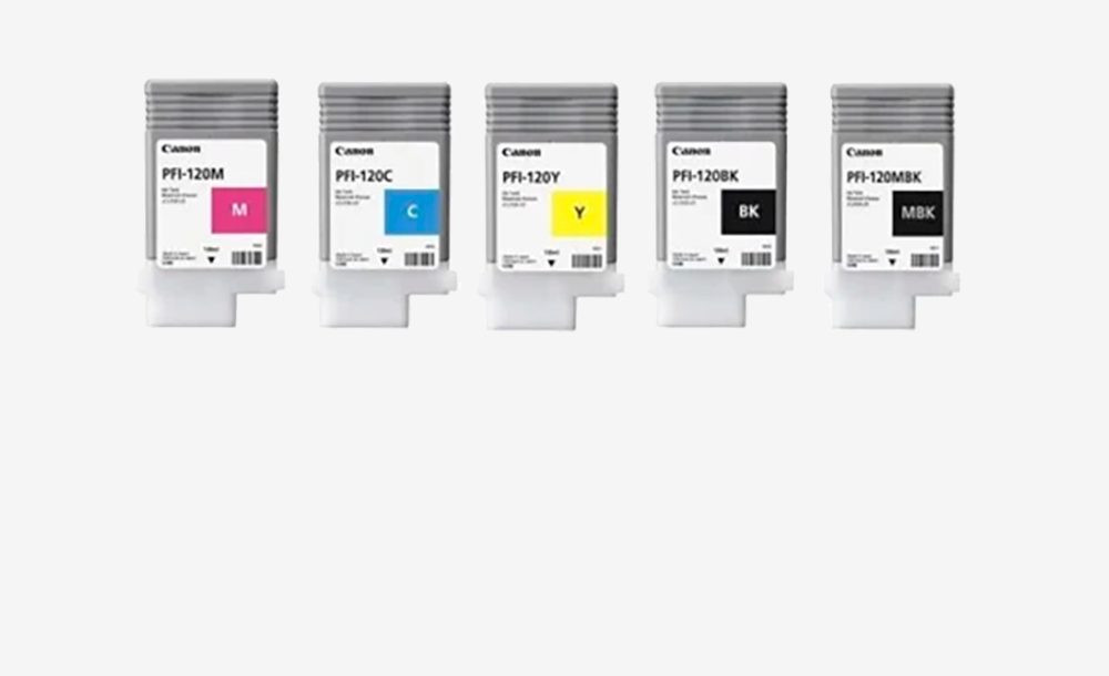 Canon (PFI-120) 130 ml blæk for TM-200, TM205, GP-200, TM-300, TM-305, GP-300